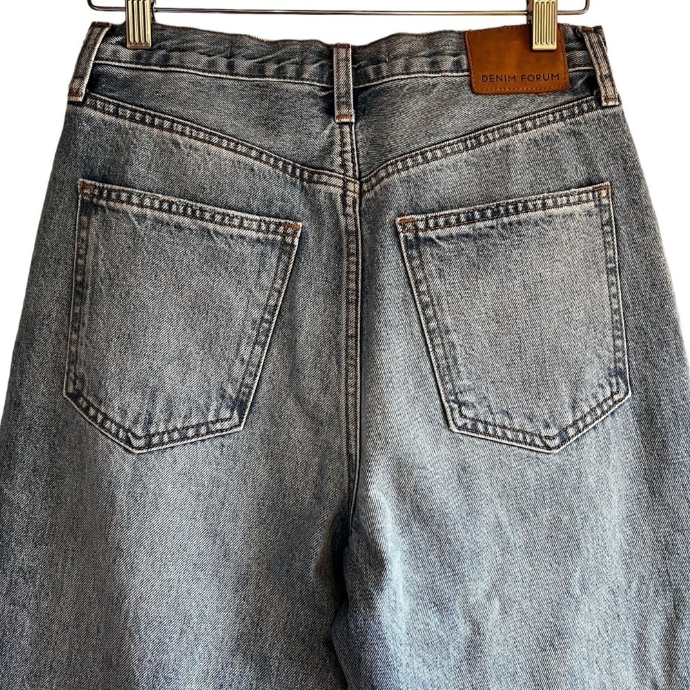 Denim Forum Joni High Rise Loose distressed jeans size 26 excellent condition - Picture 11 of 16